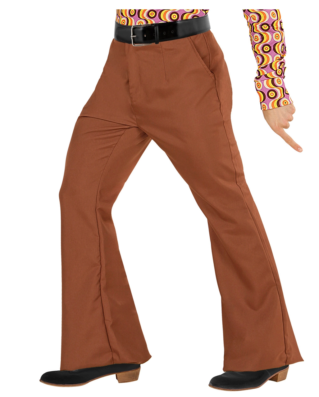 Braune 70er Jahre Schlaghose 3 Braune 70er Jahre Schlaghose
