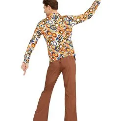 70er Jahre Kostüm Hemd Bubbles 7 70er Jahre Kostüm Hemd Bubbles -Karnevalskostüme Herren Verkäufe 70s groovy kostuem hemd bubbles 70er jahre herrenkostuem disco costume 36874 3