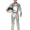 Astronauten Männerkostüm Silber 1 Astronauten Männerkostüm Silber -Karnevalskostüme Herren Verkäufe astronauten herrenkostuem space kostueme orbit men costume 31456