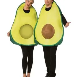 Avocado Pärchenkostüm -Karnevalskostüme Herren Verkäufe avocado paerchenkostuem avocado couples costume food kostueme 38857 03