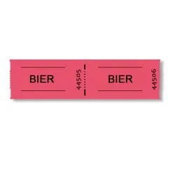 Biermarken-Rolle 1000 Abrisse
