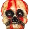 Blutige Totenschädel Kerze 10cm -Karnevalskostüme Herren Verkäufe blutige totenkopf kerze 10cm halloween tischdekoration gothic deko bloody skull candle 35989