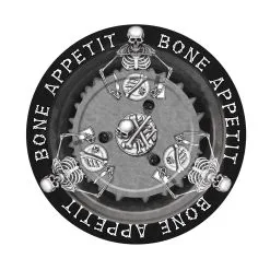 Bone Appetit Pappteller 8 Stück