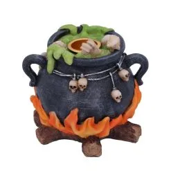 Blubbernder Hexenkessel Räucherkegel & Kerzenhalter -Karnevalskostüme Herren Verkäufe bubbling brew hexenkessel kerzen und raeucherkegel halter halloween und hexendeko 51650 4