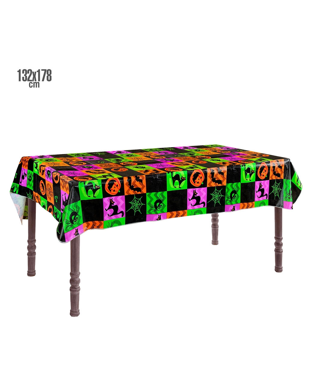 Farbige Halloween Tischdecke 3 Farbige Halloween Tischdecke