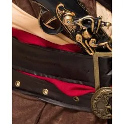 Kapitan Der Karibik Kostüm 12 Tlg. -Karnevalskostüme Herren Verkäufe captain of the caribbean piratenkostuem seeraeuberkostuem freibeuterkostuem pirate costume 38458 04