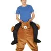 Carry Me Kostüm Plüsch Bär -Karnevalskostüme Herren Verkäufe carry me kostuem teddy huckepack kostuem baer bear costume bild1 28888