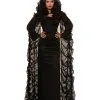 Chiffon Cape Mit Kapuze -Karnevalskostüme Herren Verkäufe chiffon umhang mit kapuze gerafftes halloween cape vampircape chiffon cape 31484