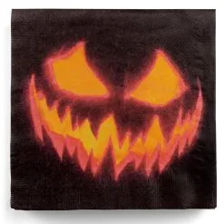 Horror Kürbis Servietten 20 St.