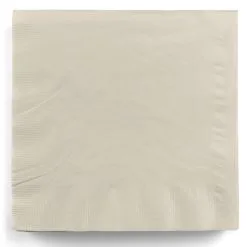 Cremefarbene Papierservietten 20 St.