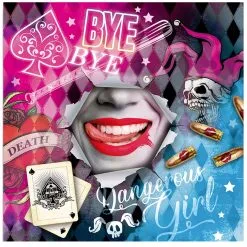 12 Dangerous Girl Superheldin Servietten