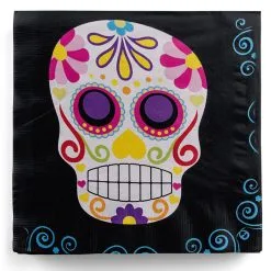 Dia De Los Muertos Sugar Skull Servietten