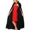 Dracula Cape Schwarzer Crush Samt -Karnevalskostüme Herren Verkäufe dracula cape schwarzer crush samt halloween vampir umhang blutsauger cape 14951 1