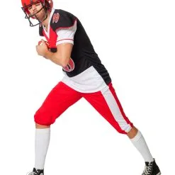 Herrenkostüm Football Spieler -Karnevalskostüme Herren Verkäufe football spieler herren kostuem american football verkleidung fuer maenner karneval kostuem 36465 2