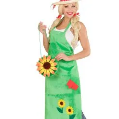 Gartenschürze Mit Sonnenblumen -Karnevalskostüme Herren Verkäufe gaertnerschuerze mit sonnenblumen garden apron with sunflower 38508 02