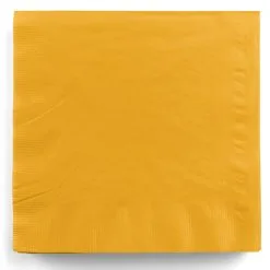 Gelbe Papierservietten 20 St.