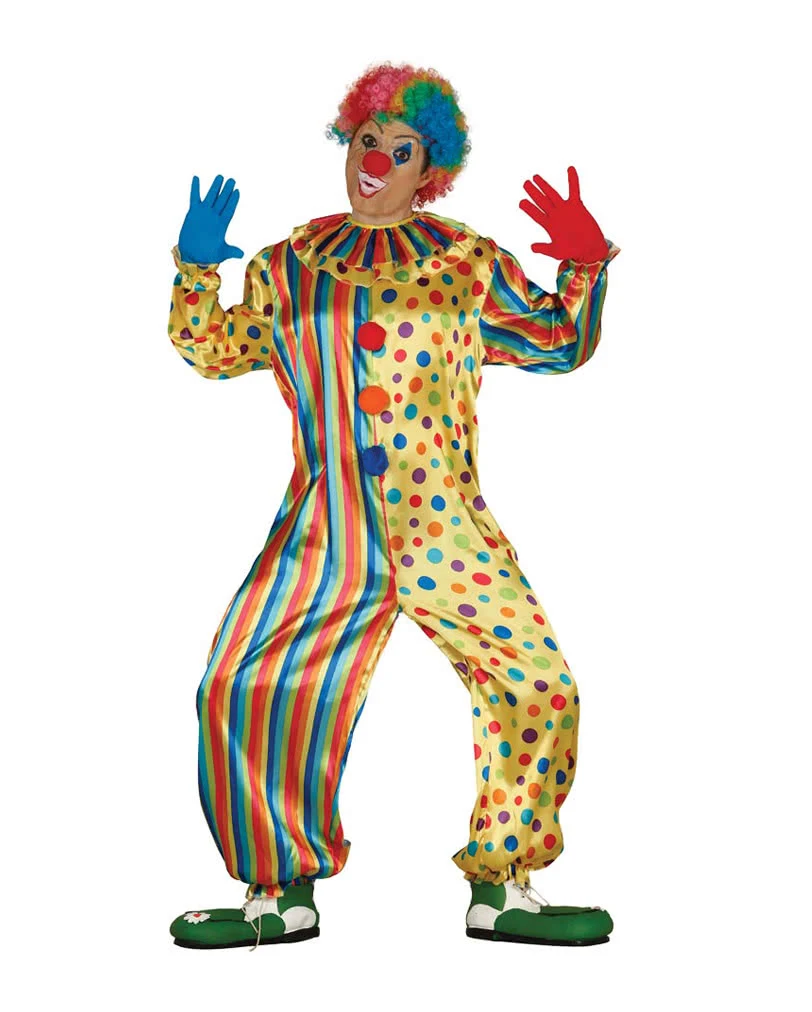 Gepunkteter Clown Jumpsuit 3 Gepunkteter Clown Jumpsuit