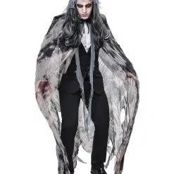 Ghostly Vampir Umhang Unisex -Karnevalskostüme Herren Verkäufe ghostley spirit umhang halloween fetzenumhang vampir umhang 37280 03