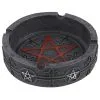 Runder Pentagramm Aschenbecher -Karnevalskostüme Herren Verkäufe gothic pentagramm aschenbecher gothic pentagram ashtray gothic wohnaccessoire 53272 01
