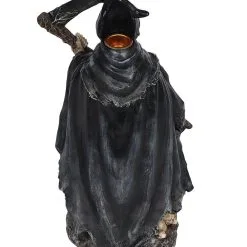 Sensenmann Backflow Räucherkegel Halter Mit LED -Karnevalskostüme Herren Verkäufe grim reaper backflow raeucherkegel halter mit licht grim reaper backflow incense burner with light 50660 03