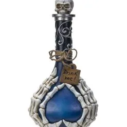 Skelett Giftflasche Mit Totenkopf -Karnevalskostüme Herren Verkäufe halloween giftflasche mit leuchtaugen poison bottle with glowing eyes skelett deko halloween 52537 02
