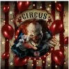 Horror Clown Zirkus Servietten 12 St. -Karnevalskostüme Herren Verkäufe halloween horrorclown circus servietten halloween horror clown circus napkins horror zirkus dekoration 53171