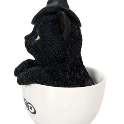 Halloween Katze In Teetasse 16cm -Karnevalskostüme Herren Verkäufe halloween kaetzchen in teetasse halloween kitten in a tea cup halloween tisch deko 51341 02