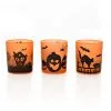 Halloween Motiv Teelichtgläser Als 3er-Set -Karnevalskostüme Herren Verkäufe halloween motiv teelichthalter aus glas 3er set halloween votive tealight holders halloween tischdekoration 53282 01