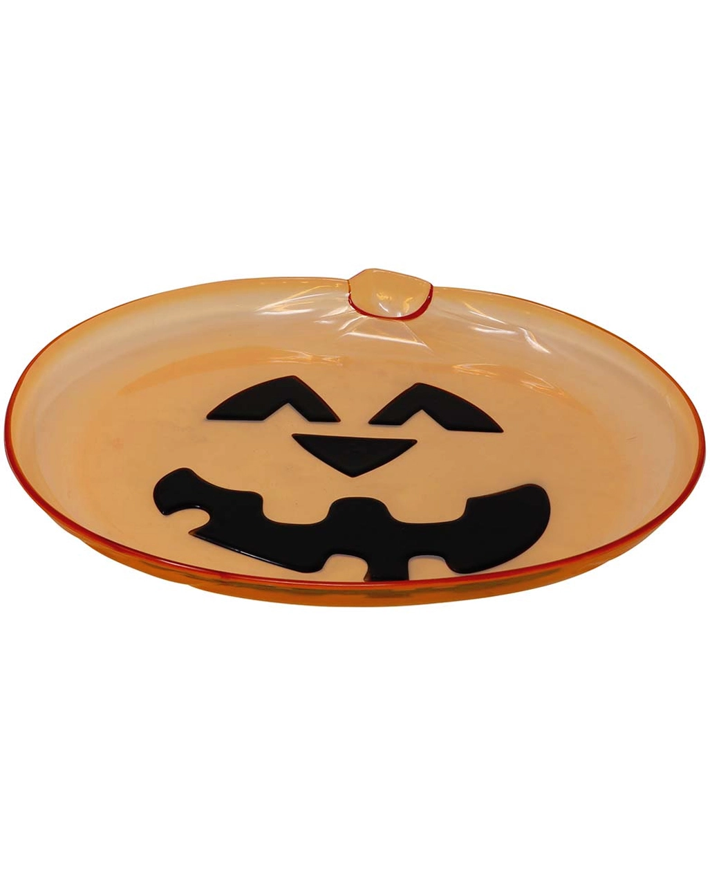 Halloween Kürbis Kunststoff Teller 4 Halloween Kürbis Kunststoff Teller – Bild 2