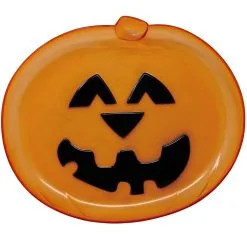 Halloween Kürbis Kunststoff Teller