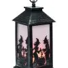 Halloween Laterne Mit Hexen Als Schatten Motiv -Karnevalskostüme Herren Verkäufe halloween schattenspiel laterne hexen motiv halloween shadow lantern witch halloween deko 52879