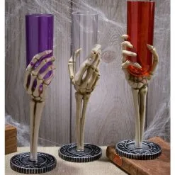 Sektkelch Skeletthand Klar 5 Sektkelch Skeletthand Klar -Karnevalskostüme Herren Verkäufe halloween sektglas halloween sektkelch sektglas mit skeletthand