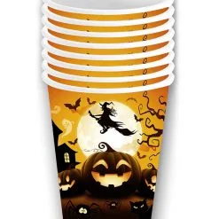 6 Kleine Happy Halloween Kürbis Pappbecher 7 6 Kleine Happy Halloween Kürbis Pappbecher -Karnevalskostüme Herren Verkäufe happy halloween kuerbis pappbecher klein happy halloween pumpkin paper cups small halloween deko kinder 53196 3