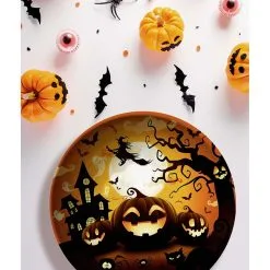 Happy Halloween Kürbis Schale -Karnevalskostüme Herren Verkäufe happy halloween kuerbis schuessel happy halloween pumpkin bowl halloween trick or treat schale 53206
