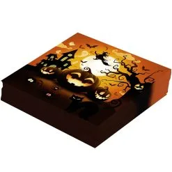 Servietten Happy Halloween Kürbis 12 St. -Karnevalskostüme Herren Verkäufe happy halloween kuerbis servietten happy halloween pumpkin napkins halloween deko kinder 53195 3