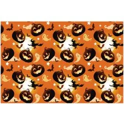 Tischdecke Happy Halloween Kürbis -Karnevalskostüme Herren Verkäufe happy halloween kuerbis tischdecke happy halloween pumpkin tablecloth halloween deko kinder 53203 2