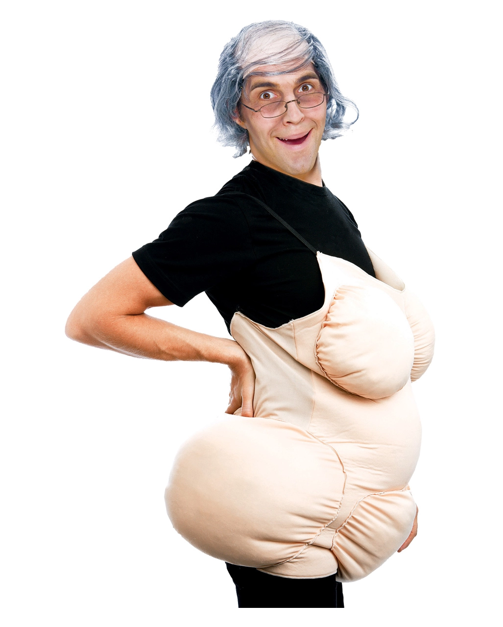 Hautfarbener Fat Suit 3 Hautfarbener Fat Suit