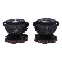 Hexenkessel Mit Efeu Kerzenhalter 2er Set 11 Hexenkessel Mit Efeu Kerzenhalter 2er Set -Karnevalskostüme Herren Verkäufe hexenkessel mit efeu teelichthalter 2er set witches cauldron with ivy candle holder halloween tischdeko 51064 03
