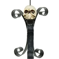 Kerzenhalter Mit Totenschädel -Karnevalskostüme Herren Verkäufe kerzenstaender mit totenkopf kerzenleuchter deko gothic dekoration halloween dekoration skull candle holder 36529 1