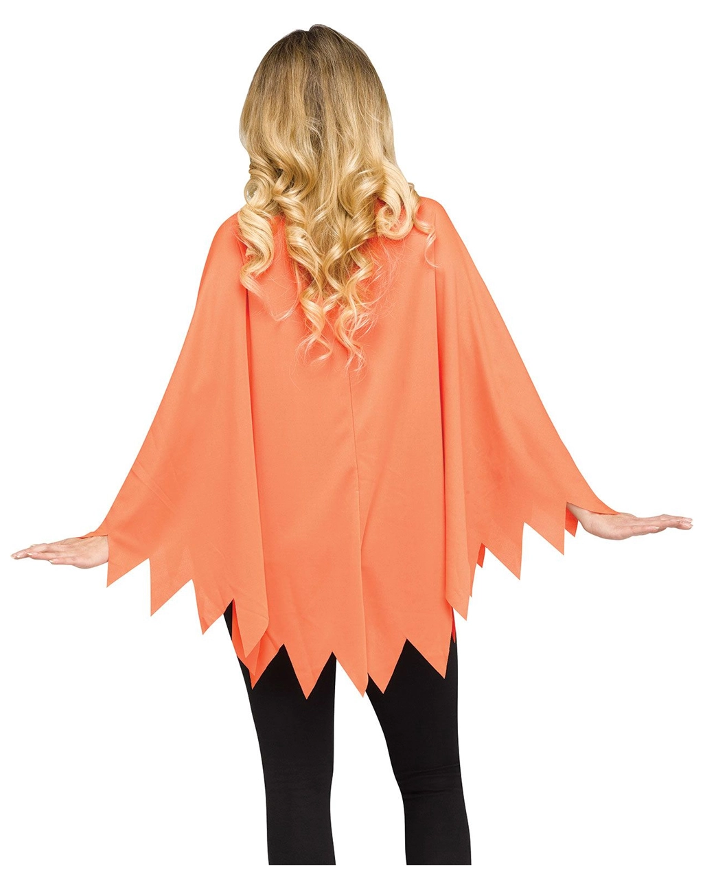 Halloween Kürbis Poncho One Size 4 Halloween Kürbis Poncho One Size – Bild 2