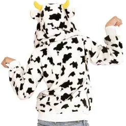 Kuh Jacke Als Kostüm -Karnevalskostüme Herren Verkäufe kuh kostuem jacke mit kapuze cow costume hoodie tierkostuem bauernhof kostuem 54511 04