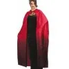 Langer Kostüm Umhang Mit Rotem Farbverlauf 142cm -Karnevalskostüme Herren Verkäufe langer kostuem umhang mit rotem farbverlauf 142cm 37756