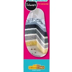 Schwarze Lebensmittelfarbe