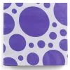 Lila Punkt Servietten 20 St. -Karnevalskostüme Herren Verkäufe lila dots servietten tischdekoration sommerparty punkte muster napkins 35745 01