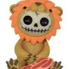 Furrybones Figur - Löwe Klein -Karnevalskostüme Herren Verkäufe loewe furrybones figur skelett figur skelett deko lion furrybones figurine 37121 01