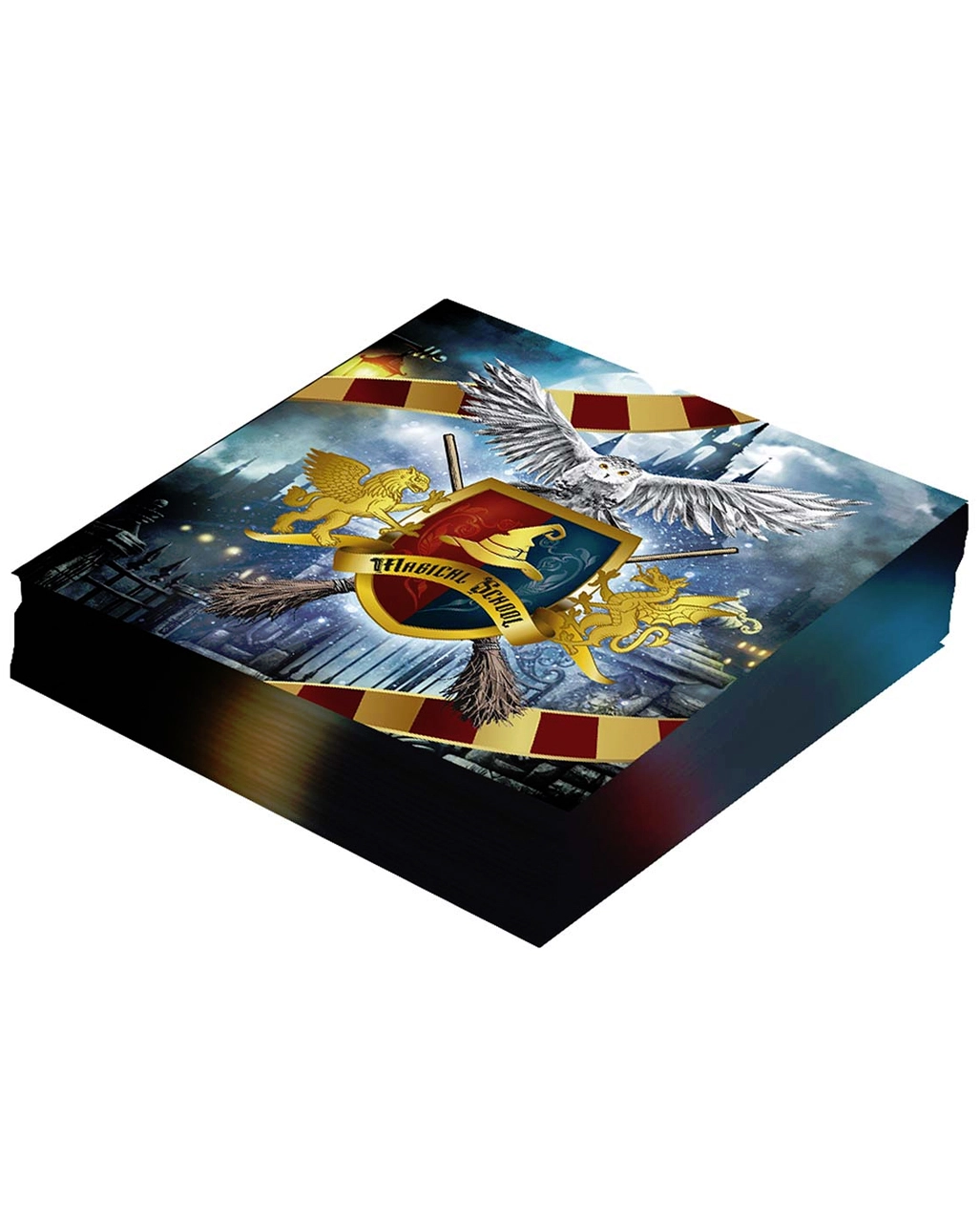 Zauberschule Magical School Servietten 12 St. 5 Zauberschule Magical School Servietten 12 St. – Bild 3