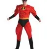 Mr. Incredible Muskelkostüm -Karnevalskostüme Herren Verkäufe mr incredibles muskel kostuem die unglaublichen verkleidung comic con incredible merchandise 35898