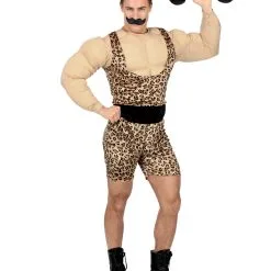 Starker Mann Kostüm -Karnevalskostüme Herren Verkäufe muskelprotz kostuem starker mann kostuem strong man male costume zirkuskostuem jahrmarkt kostuem 37001 04 1