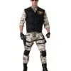 Navy SEAL Soldaten Kostüm -Karnevalskostüme Herren Verkäufe navy seal uniform special agent kostuem spezialeinheit verkleidung navy seal costume 20235