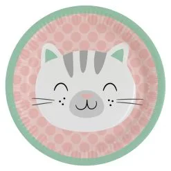 Süße Tiere Partyteller 23 Cm 8 St. 9 Süße Tiere Partyteller 23 Cm 8 St. -Karnevalskostüme Herren Verkäufe niedliche tiere pappteller hello pets party plates partygeschirr 38799 04